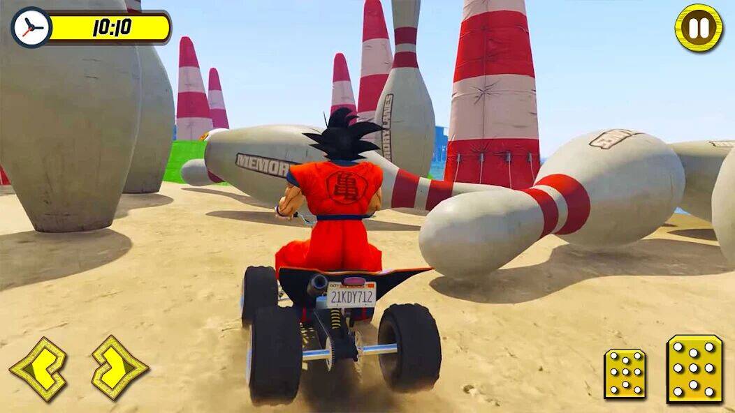 Скачать взломанную Quads Superhero Turnts Racing [Мод меню] MOD apk на Андроид