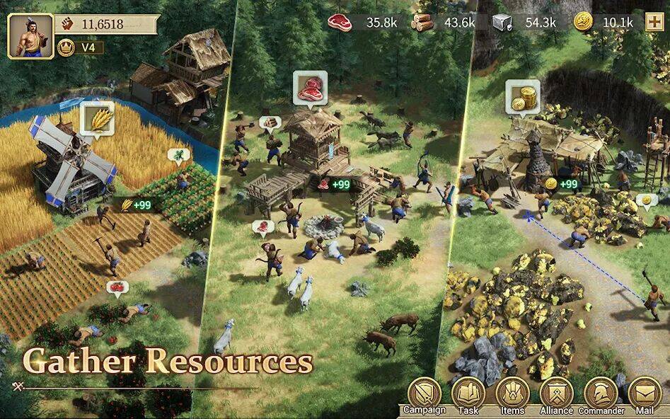 Скачать взломанную Warring Nations [Бесплатные покупки] MOD apk на Андроид