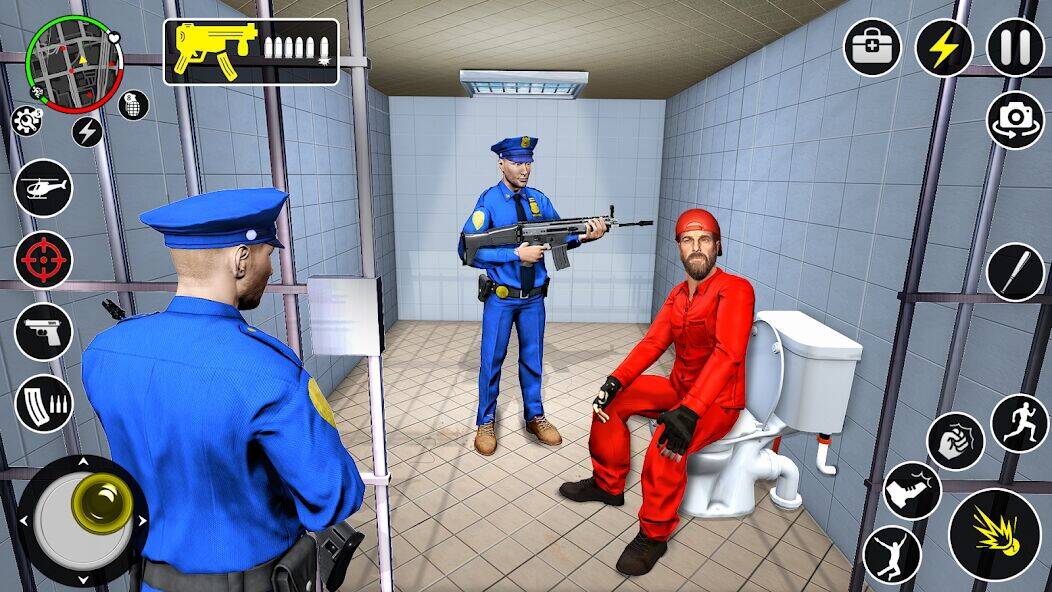 Скачать взломанную Grand Jailbreak Prison Escape [Бесплатные покупки] MOD apk на Андроид