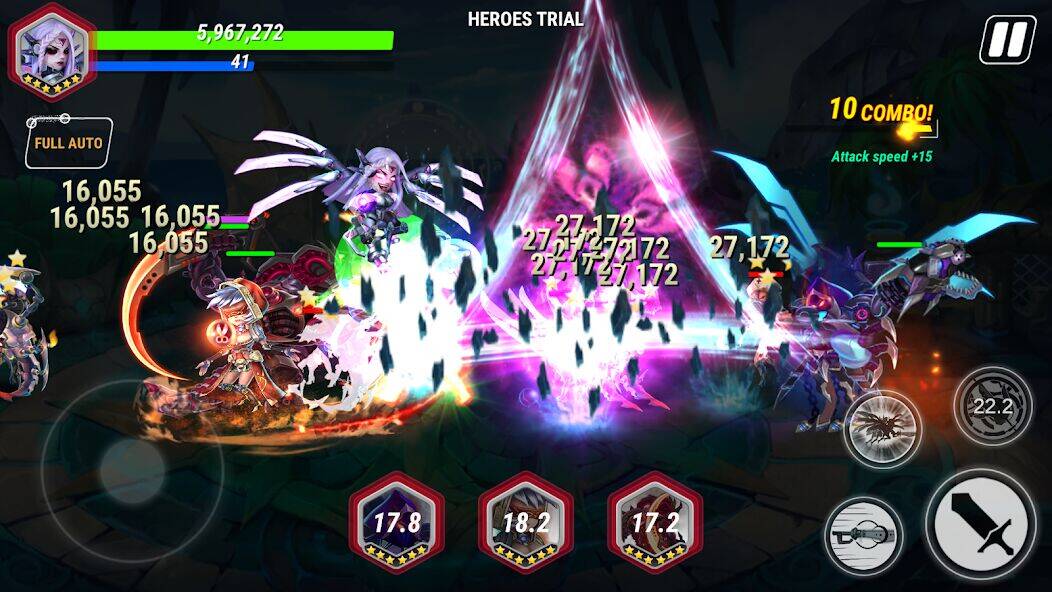 Скачать взломанную Heroes Infinity Premium [Много монет] MOD apk на Андроид