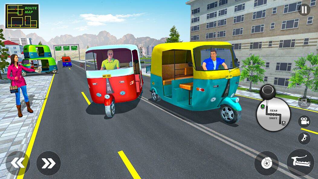 Скачать взломанную Tuk Tuk Auto Ricşa joc 3d [Много денег] MOD apk на Андроид
