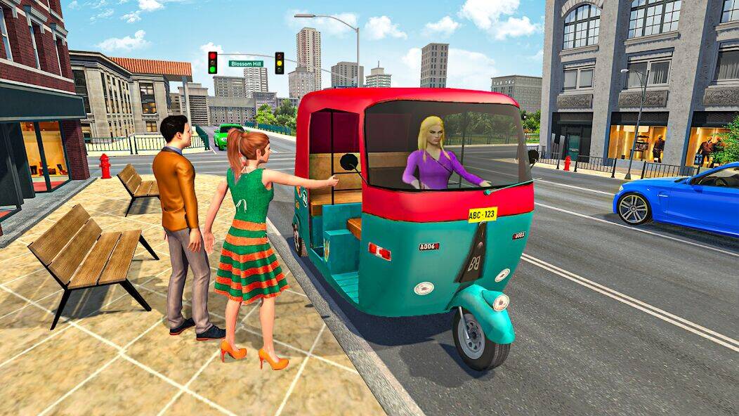 Скачать взломанную Tuk Tuk Auto Ricşa joc 3d [Много денег] MOD apk на Андроид