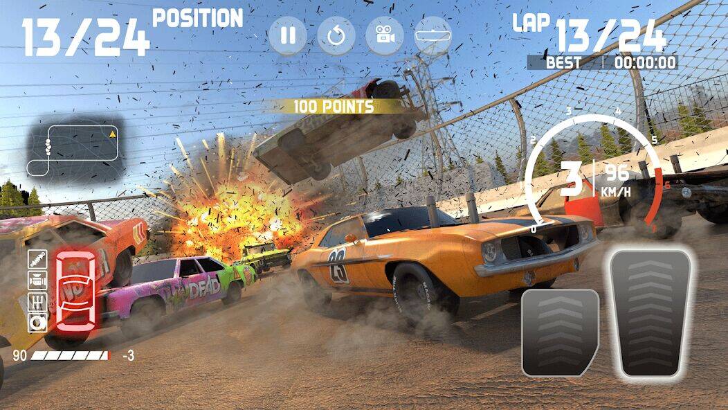 Скачать взломанную снос дерби: автомобиль игры [Мод меню] MOD apk на Андроид