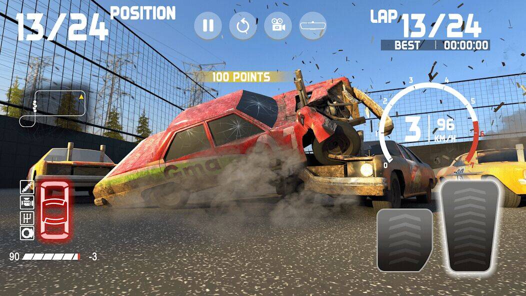 Скачать взломанную снос дерби: автомобиль игры [Мод меню] MOD apk на Андроид