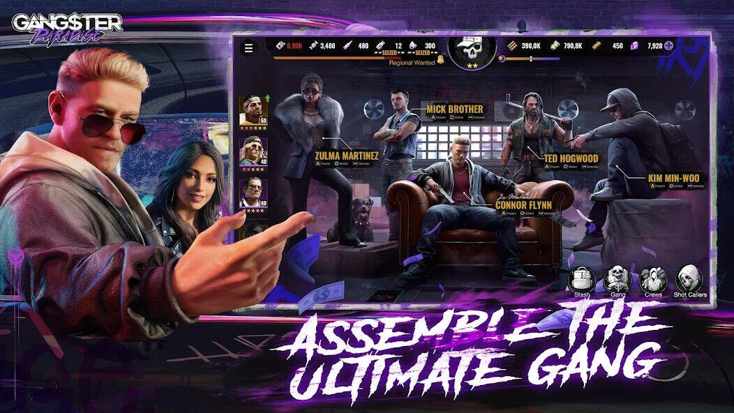 Скачать взломанную Gangster Paradise [Много денег] MOD apk на Андроид