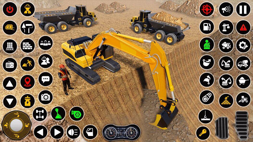 Скачать взломанную Construction Dump Truck Sim [Бесплатные покупки] MOD apk на Андроид