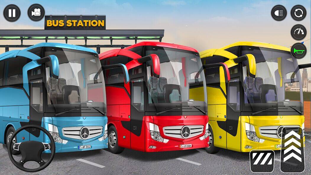 Скачать взломанную Bus Simulator 2022 Bus Game 3D [Много монет] MOD apk на Андроид