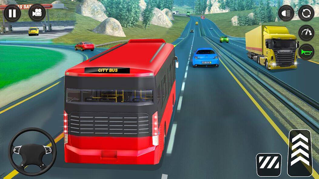 Скачать взломанную Bus Simulator 2022 Bus Game 3D [Много монет] MOD apk на Андроид
