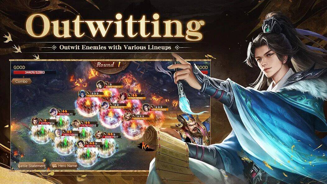 Скачать взломанную Three Kingdoms: Overlord [Мод меню] MOD apk на Андроид
