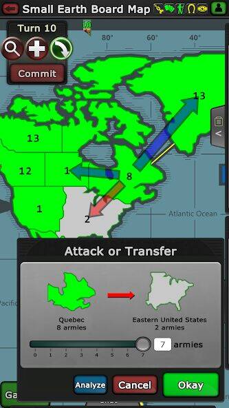 Скачать взломанную Warzone - turn based strategy [Мод меню] MOD apk на Андроид