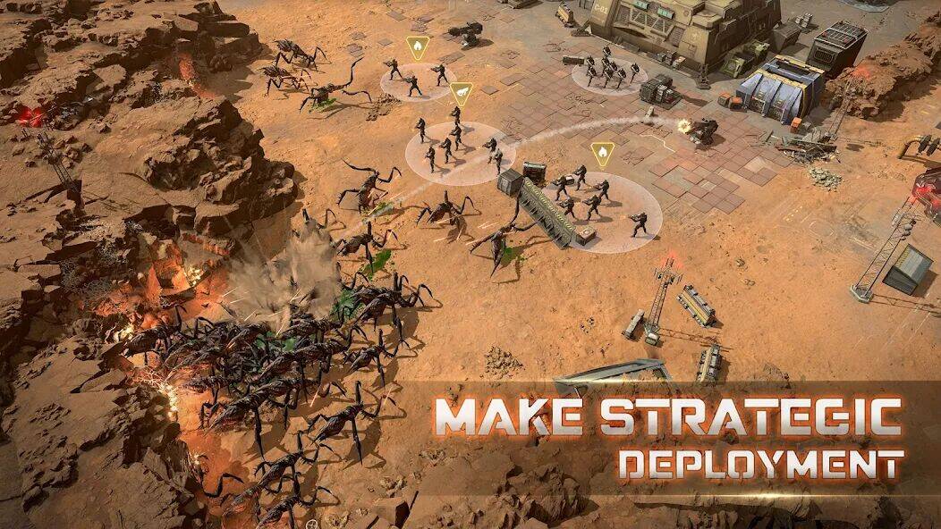 Скачать взломанную Marsaction: Infinite Ambition [Много денег] MOD apk на Андроид