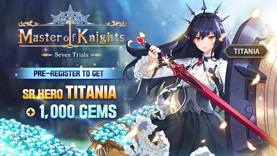 Скачать взломанную Master of Knights- Tactics RPG [Много денег] MOD apk на Андроид