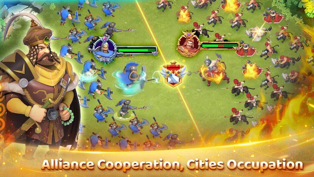 Скачать взломанную Merge Kingdoms [Много монет] MOD apk на Андроид