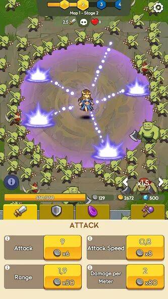 Скачать взломанную Empire Kingdom Idle Premium [Бесплатные покупки] MOD apk на Андроид
