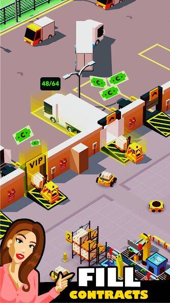 Скачать взломанную Smartphone Factory Idle Tycoon [Мод меню] MOD apk на Андроид