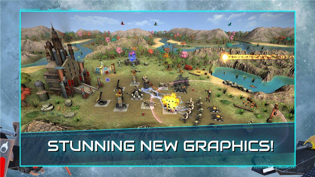 Скачать взломанную Boulder Base: Defense strategy [Мод меню] MOD apk на Андроид