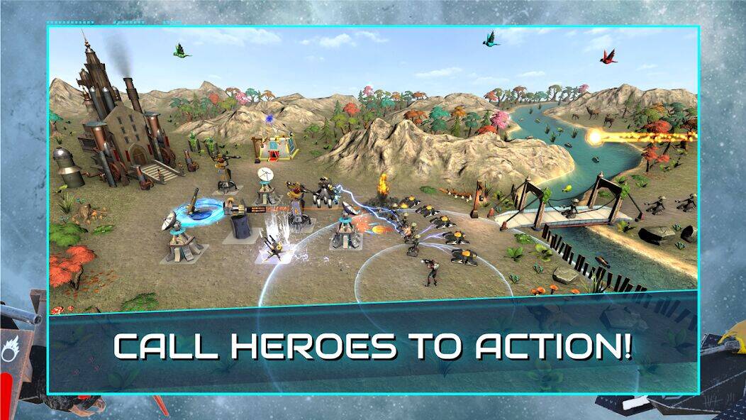 Скачать взломанную Boulder Base: Defense strategy [Мод меню] MOD apk на Андроид