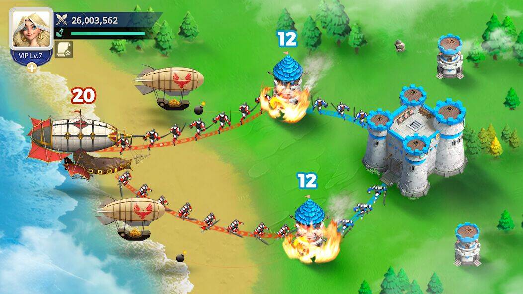 Скачать взломанную Castle Empire (E.A.) [Много монет] MOD apk на Андроид