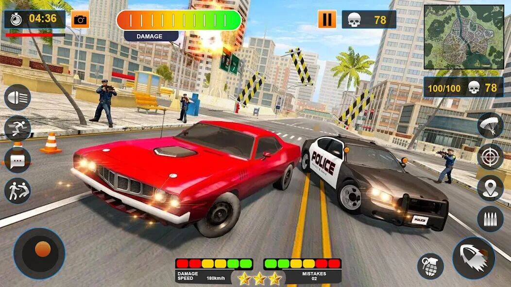 Скачать взломанную полиция Опс съемка игр оружием [Много монет] MOD apk на Андроид