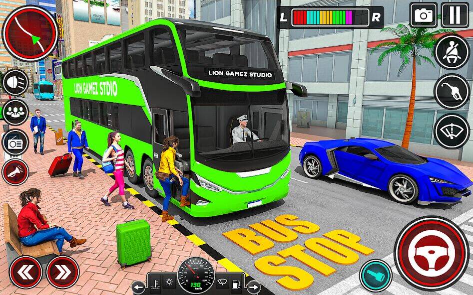 Скачать взломанную City Bus Simulator 3D Bus Game [Мод меню] MOD apk на Андроид