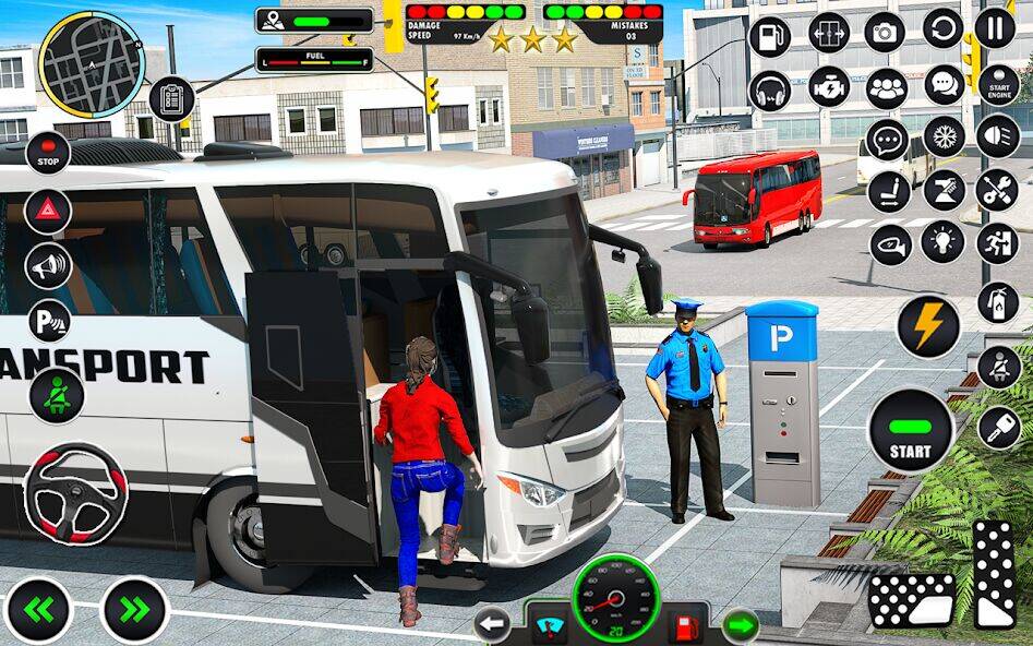 Скачать взломанную City Bus Simulator 3D Bus Game [Мод меню] MOD apk на Андроид