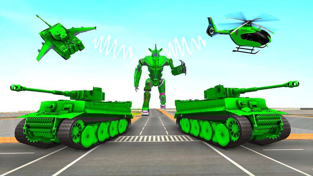 Скачать взломанную army tank robot transform game [Мод меню] MOD apk на Андроид