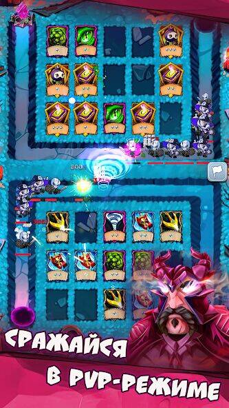 Скачать взломанную Random Cards: Tower Defense TD [Мод меню] MOD apk на Андроид