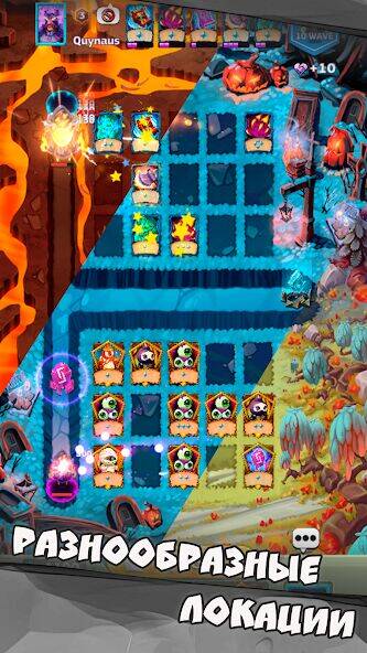 Скачать взломанную Random Cards: Tower Defense TD [Мод меню] MOD apk на Андроид