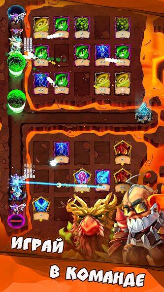 Скачать взломанную Random Cards: Tower Defense TD [Мод меню] MOD apk на Андроид