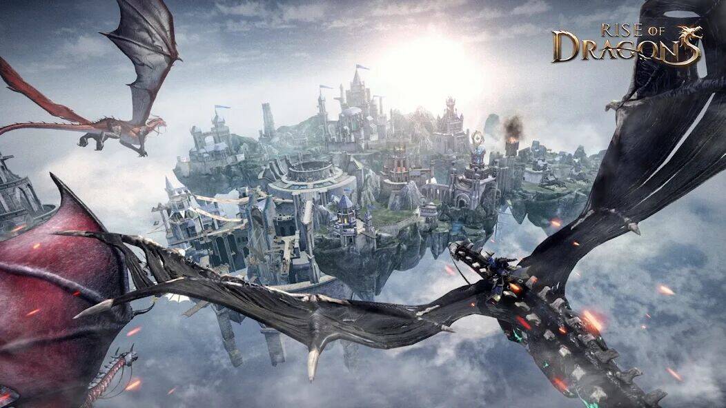 Скачать взломанную Rise of Dragons [Бесплатные покупки] MOD apk на Андроид