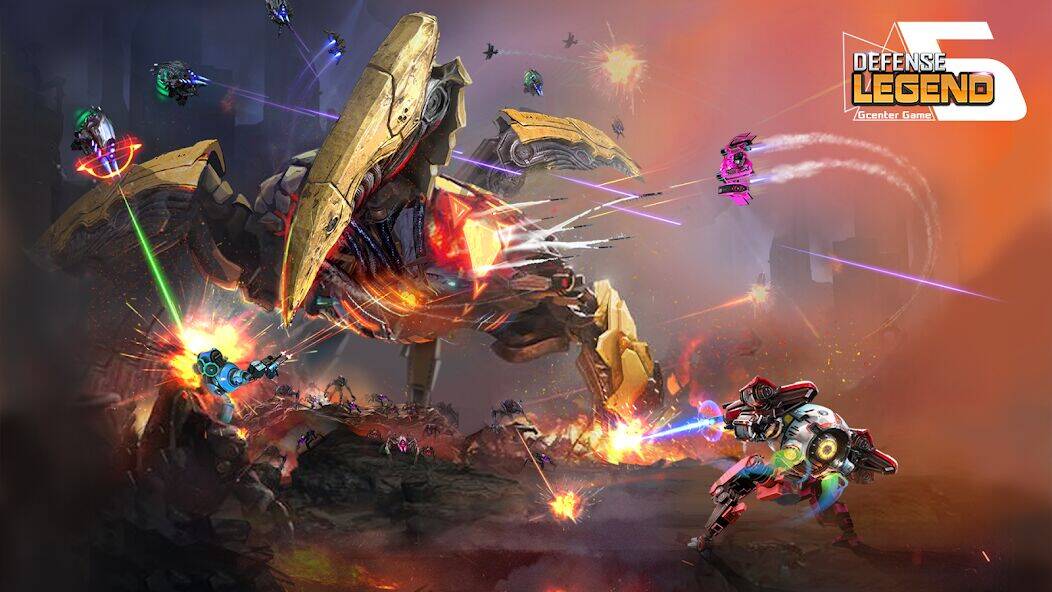 Скачать взломанную Defense Legend 5: Survivor TD [Много денег] MOD apk на Андроид