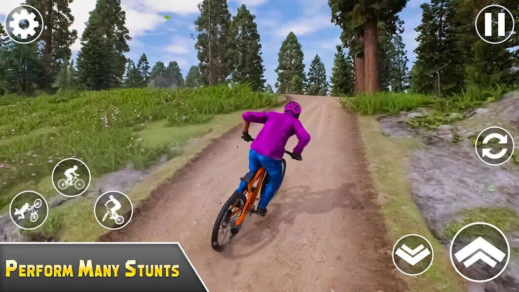 Скачать взломанную Велосипедные игры BMX для безд [Много денег] MOD apk на Андроид