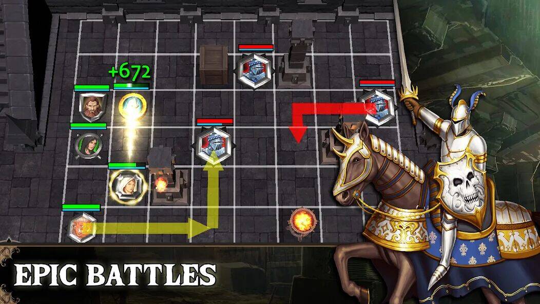 Скачать взломанную Hero Quest - God of Chaos [Мод меню] MOD apk на Андроид