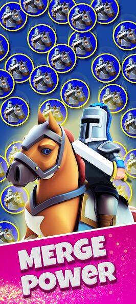 Скачать взломанную Merge Royale: Castle Clash [Мод меню] MOD apk на Андроид