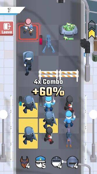 Скачать взломанную Police Raid: Heist Quest 3D [Много денег] MOD apk на Андроид