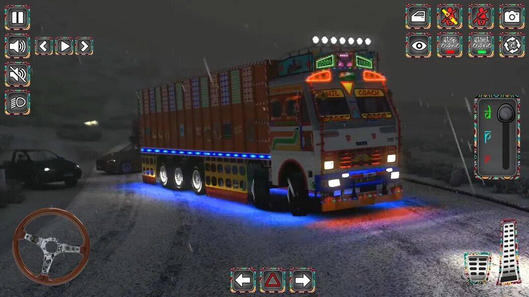 Скачать взломанную Indian Truck Simulator - Lorry [Много денег] MOD apk на Андроид