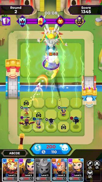 Скачать взломанную HeroesTD: Esport Tower Defense [Много денег] MOD apk на Андроид