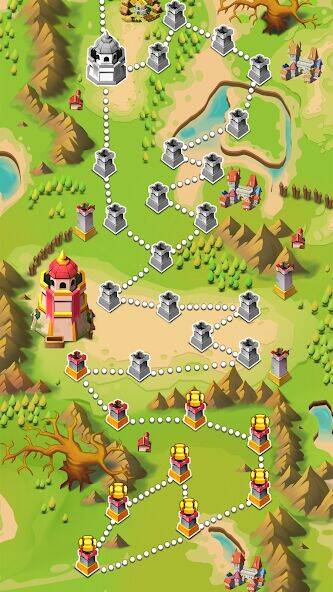 Скачать взломанную HeroesTD: Esport Tower Defense [Много денег] MOD apk на Андроид