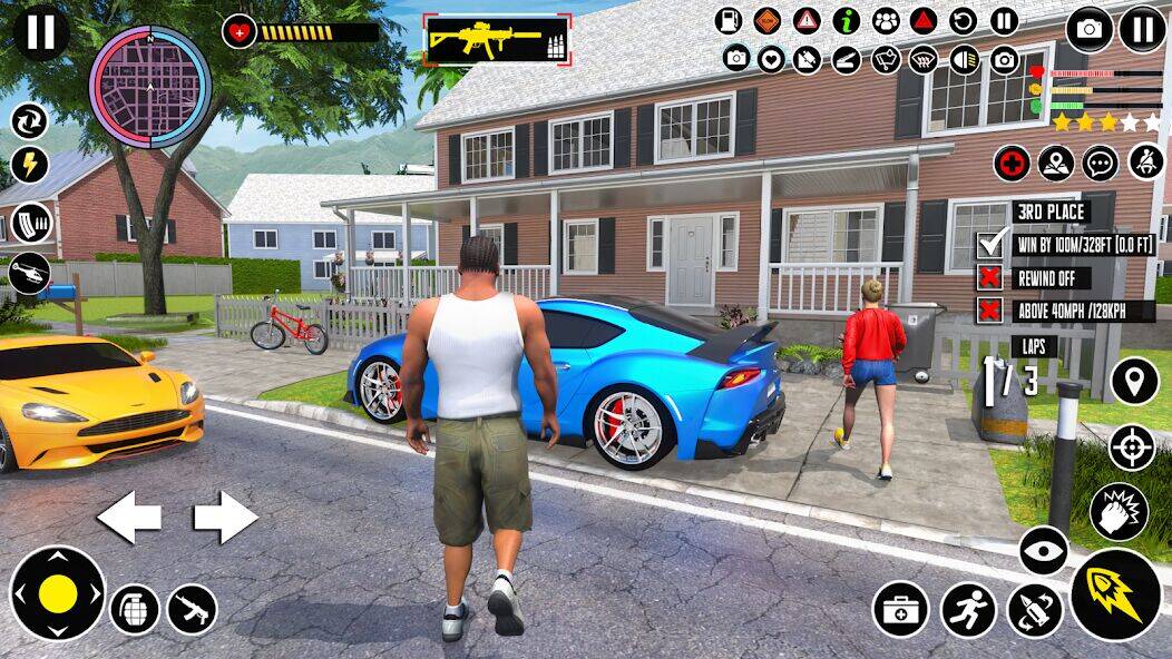 Скачать взломанную Crazy Car Driving School Games [Мод меню] MOD apk на Андроид