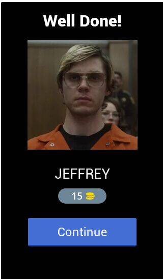 Скачать взломанную Jeffrey Dahmer Quiz [Много денег] MOD apk на Андроид