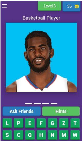 Скачать взломанную Guess The Basketball Player [Много монет] MOD apk на Андроид