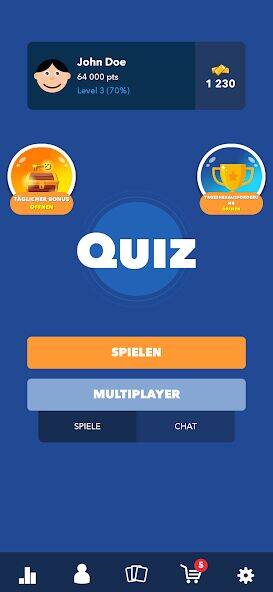 Скачать взломанную Super Quiz - Wissens Deutsch [Много монет] MOD apk на Андроид