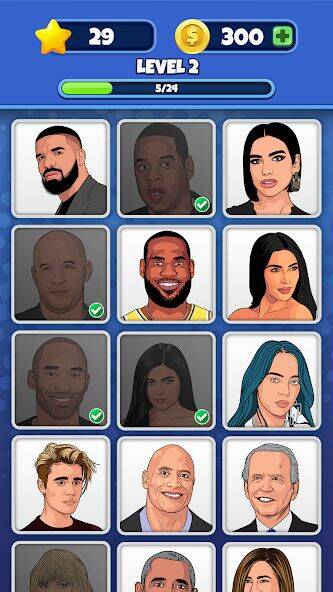 Скачать взломанную Who is it? Celeb Quiz Trivia [Много денег] MOD apk на Андроид