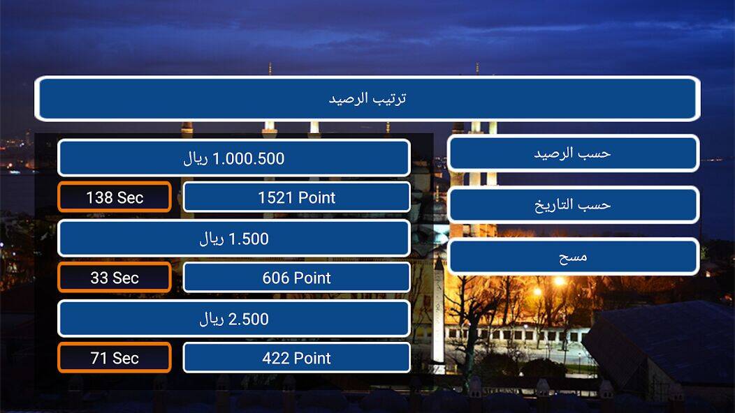 Скачать взломанную من سيربح الحسنات الإسلامية [Много монет] MOD apk на Андроид