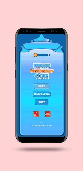 Скачать взломанную Word Restaurant Quiz [Мод меню] MOD apk на Андроид