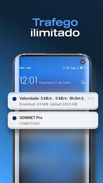 Скачать взломанную GDMNET Pro - Client VPN - SSH [Мод меню] MOD apk на Андроид