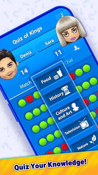 Скачать взломанную Quiz Of Kings: Trivia Games [Мод меню] MOD apk на Андроид