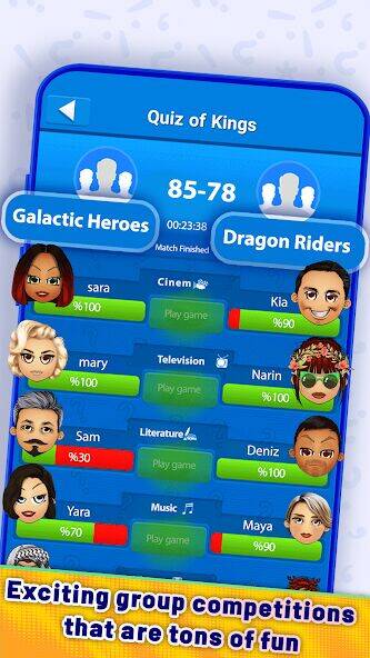 Скачать взломанную Quiz Of Kings: Trivia Games [Мод меню] MOD apk на Андроид