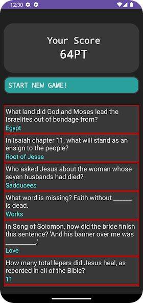 Скачать взломанную Bible Trivia [Мод меню] MOD apk на Андроид