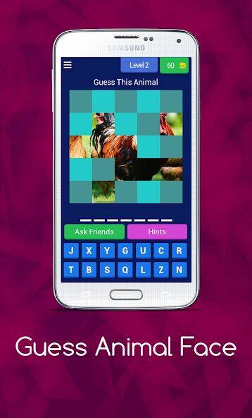 Скачать взломанную Guess Animal Face [Много денег] MOD apk на Андроид